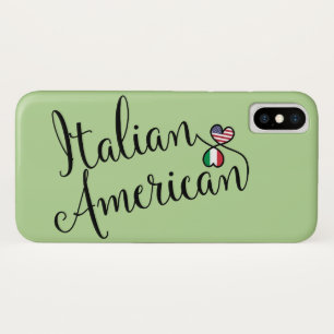 Italiaans-Amerikaanse telefooncel met ingebouwde k iPhone X Hoesje