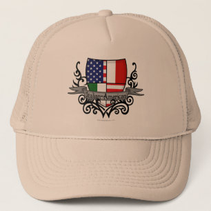 Italiaans-Amerikaanse vlag Trucker Pet