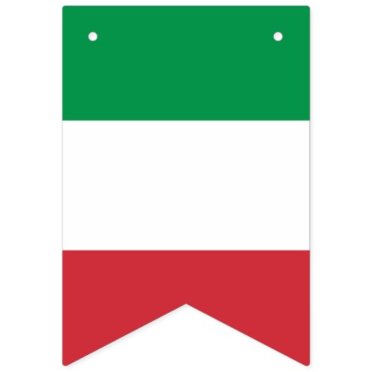 Italiaans-Amerikaanse vriendschap Vlaggetjes (Tweede vlag)