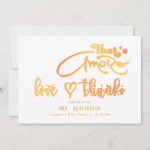 Italiaans Aperol Cocktail Dat is Amore Vrijgezelle Bedankkaart