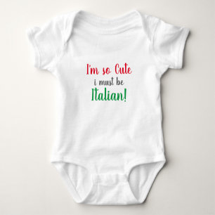 Italiaans Baby shower Romper