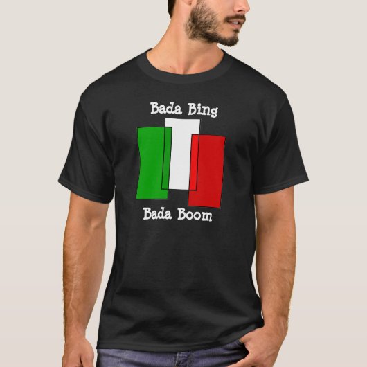 Italiaans Bada Bing Shirt (Voorkant)