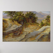 Italiaans berglandschap, c.1824 poster (Voorkant)