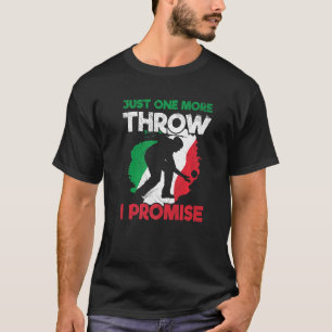 Italiaans Boccia citaat voor een Bocci Ball speler T-shirt