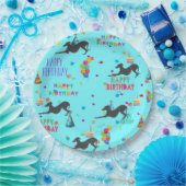 Italiaans Bord van de Griekse krant Greyhound Birt (Feest)