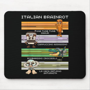 Italiaans Brainrot Meme Grappig Compilatie Karakte Muismat