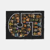 Italiaans Brainrot Verjaardag 5 Leeftijd Meme 5e K Fleece Deken (Voorkant (Horizontaal))