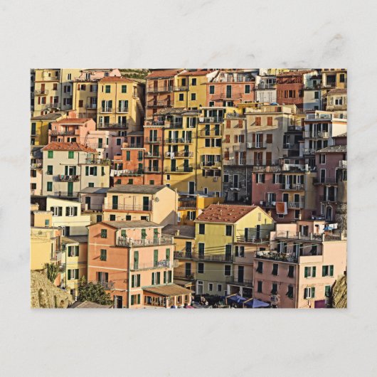 Italiaans Briefkaart - Manarola (Voorkant)
