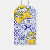 Italiaans Bruidsfeestje "Main Squeeze" Cadeaulabel (Achterkant)