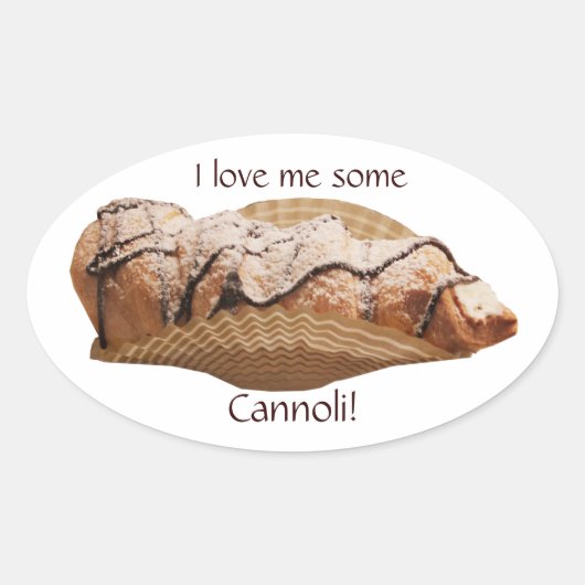 Italiaans Cannoli Lover's Stickers (Voorkant)