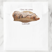 Italiaans Cannoli Lover's Stickers (Tas)