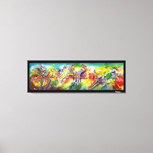 ITALIAANS CARNIVAL / Dance,Music,Theater Canvas Afdruk