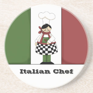Italiaans Chef #8 Onderzetter