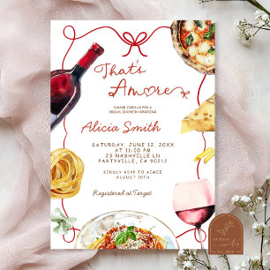 Italiaans Dat is Amore Vrijgezellenfeest Kaart