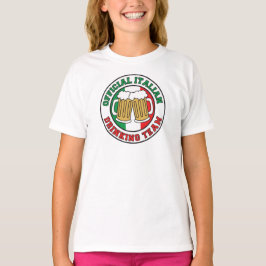 Italiaans Drink team T-shirt