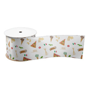 Italiaans eten Pizza Pasta Tiramisu Patroon Lint