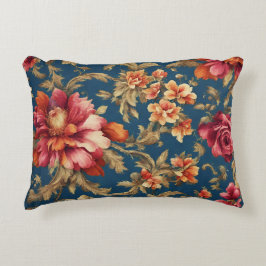 Italiaans Exquise  Grande Flowers Accent Kussen