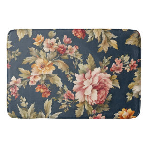 Italiaans Exquise Mooie Bloemenpatroon Badmat