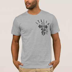 ITALIAANS FAMIGLIA RISPETTO LEALTA - IN ITALIË T-SHIRT