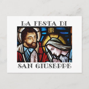 Italiaans Festa di San Giuseppe- Feast of St. Jos Briefkaart