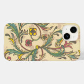 Italiaans Florentijns bloeipatroon Case-Mate iPhone Case (Achterkant (horizontaal))