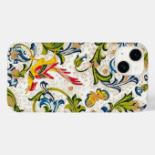 Italiaans Florentijns bloeipatroon Case-Mate iPhone Case (Achterkant (horizontaal))