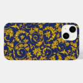 Italiaans Florentijns bloeipatroon Case-Mate iPhone Case (Achterkant (horizontaal))