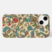 Italiaans Florentijns bloeipatroon Case-Mate iPhone Case (Achterkant (horizontaal))