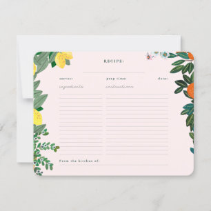 Italiaans Fruit Vrijgezellenfeest Recept Kaart