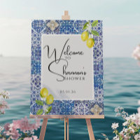 Italiaans geïnspireerde welkomstbord | Elegante do