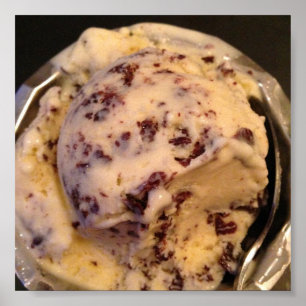 Italiaans Gelato Dessert Foto Poster