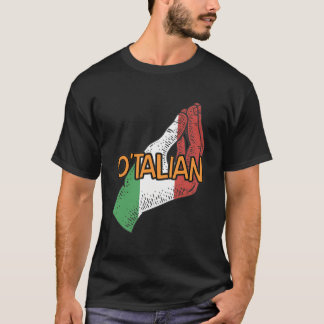 Italiaans Grappig Italiaans Humor Italië St Patric T-shirt