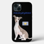 ITALIAANS GREYHOUND APPLE IPHONE 13 HOESJE. Case-Mate iPhone CASE (Achterkant)