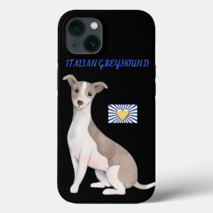 ITALIAANS GREYHOUND APPLE IPHONE 13 HOESJE. iPhone 13 HOESJE