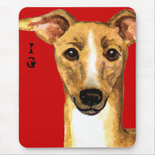 Italiaans Greyhound Color Block Muismat