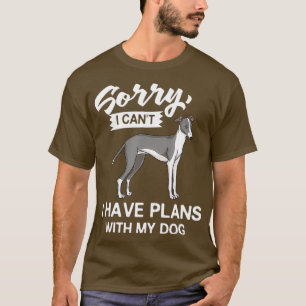 Italiaans Greyhound Dog Gift Puppies Owner Lover T-shirt