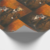  Italiaans Greyhound Gentlemen Wrappapier Cadeaupapier (Hoek)