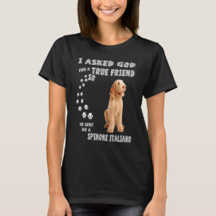 Italiaans Griffon Dog mam Bracco Spinoso pap Spino T-shirt
