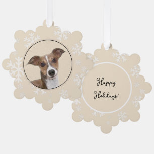 Italiaans grijsheuvelschilderij - Cute Original Do Ornament Kaart