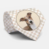 Italiaans grijsheuvelschilderij - Cute Original Do Stropdas (Opgerold)