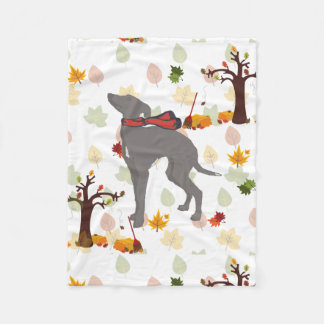 Italiaans Grondenbandje, Iggy Herfst Decor Fleece Deken