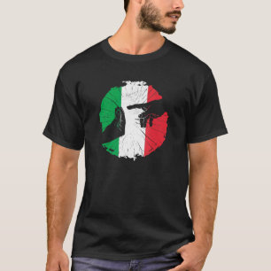 Italiaans Handgebaar Michelangelo Italië Hand Gest T-shirt