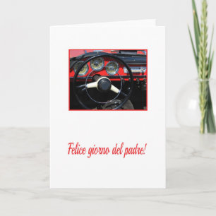 Italiaans Happy Vaderdag Kaart