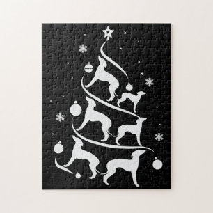 italiaans hondenliefhebber voor de griekse kerstbo legpuzzel