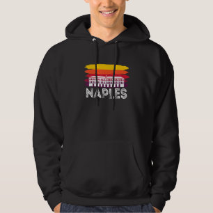 Italiaans Huis Napels Retro Italië Napoli Zuid-Ita Hoodie