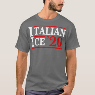 Italiaans Ice 2020 Italia Food Italy Italiano T-shirt