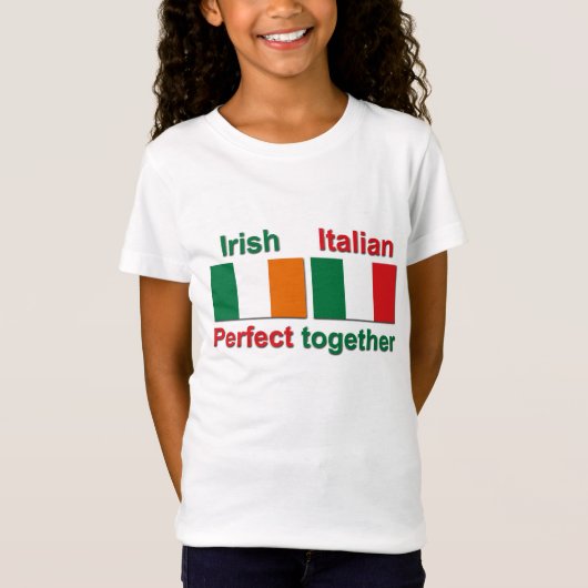Italiaans Iers - Perfect Together! T-shirt (Voorkant)