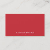 Italiaans ijs verkoper of winkel Visitekaartje (Achterkant)