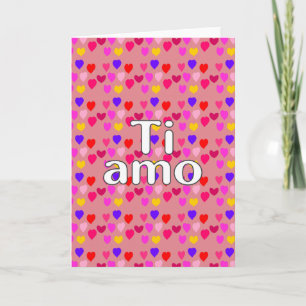 Italiaans - Ik hou van je Kaart