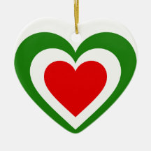 Italiaans Italië Vlag Heart